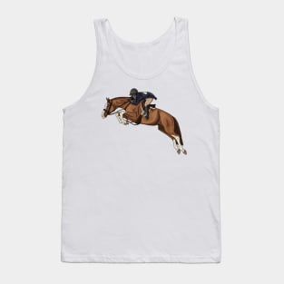 Hunter Chestnut Over Fences with Full Chrome Tank Top